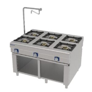 COCINA PROFESIONAL CENTRAL A GAS MOD. CG-1160